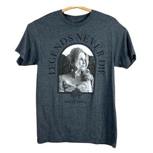 HBO The White Lotus T Shirt M Taormina Legends Never Die Tanya Gray Top Tee